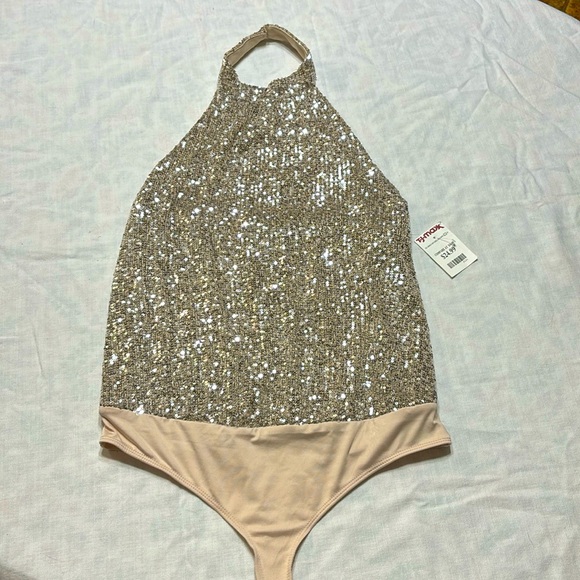 Rachael Zoe sequin bodysuit - Picture 1 of 7